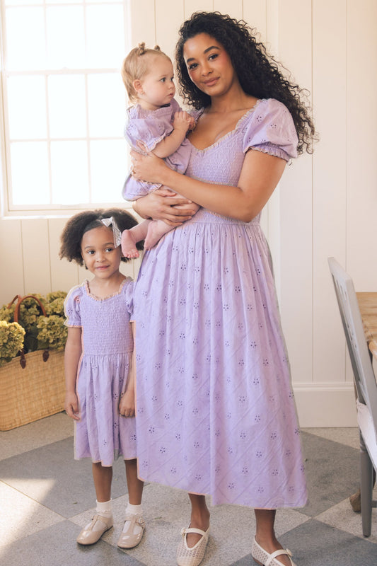 Emmi Dress in Lilac