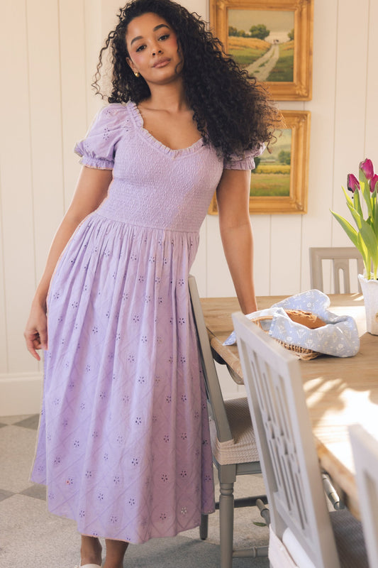 Emmi Dress in Lilac