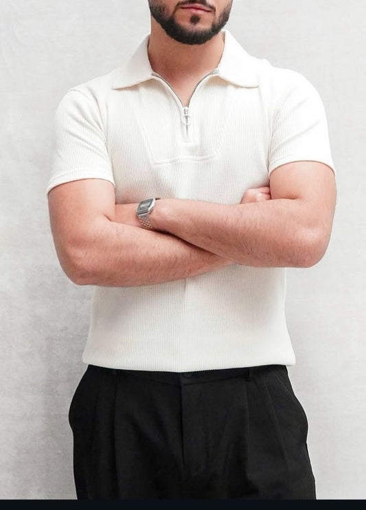 R_L POLO DROP NEEDLE (WHITE)